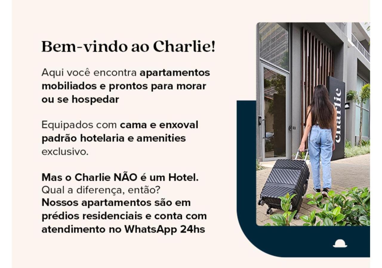 Charlie Jockey Pinheiros Leilighet São Paulo Eksteriør bilde
